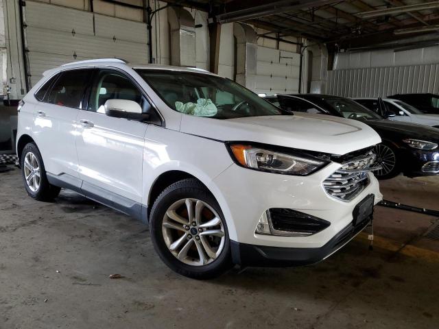 2FMPK4J99KBC30856 - 2019 FORD EDGE SEL WHITE photo 4