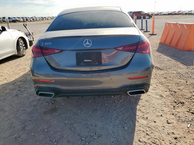 W1KAF4GB4PR145202 - 2023 MERCEDES-BENZ C 300 GRAY photo 6