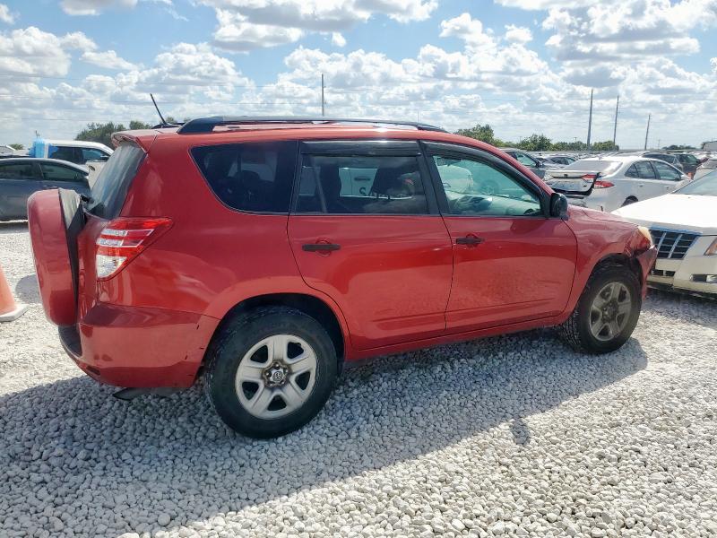 2T3ZF4DV4BW086852 - 2011 TOYOTA RAV4 RED photo 3