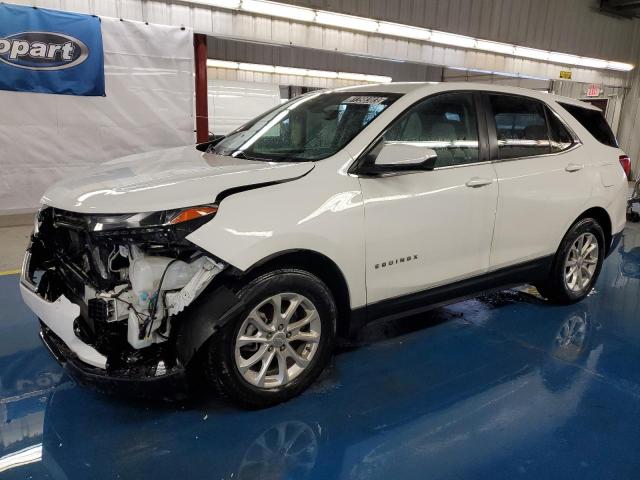 3GNAXUEVXMS136878 - 2021 CHEVROLET EQUINOX LT WHITE photo 1