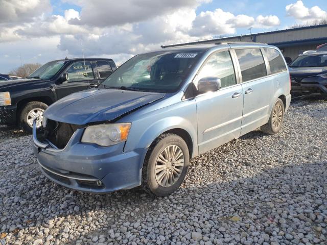 2A4RR8DG7BR785364 - 2011 CHRYSLER TOWN & COU TOURING L BLUE photo 1