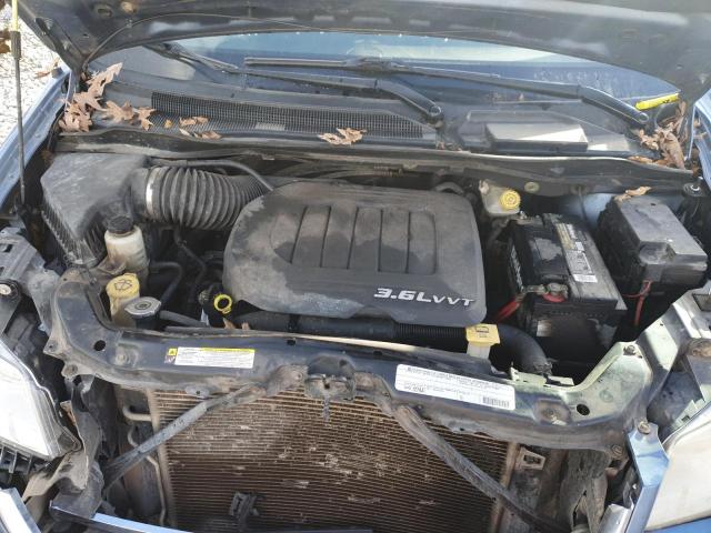 2A4RR8DG7BR785364 - 2011 CHRYSLER TOWN & COU TOURING L BLUE photo 12