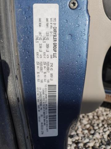 2A4RR8DG7BR785364 - 2011 CHRYSLER TOWN & COU TOURING L BLUE photo 13