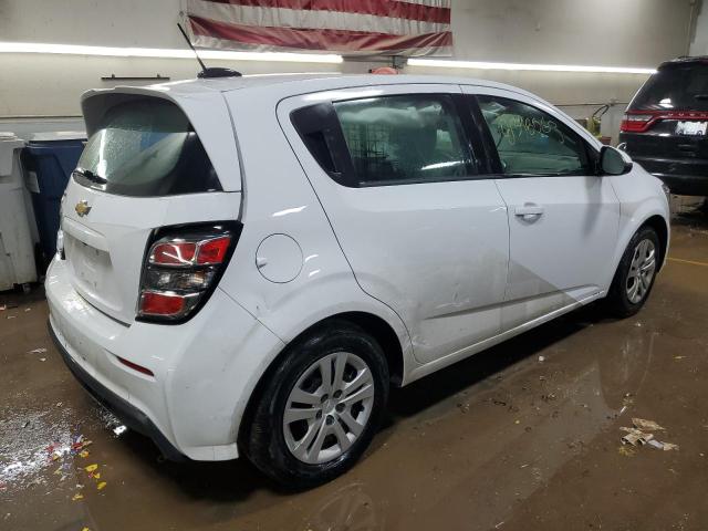 1G1JG6SB2L4139330 - 2020 CHEVROLET SONIC WHITE photo 3