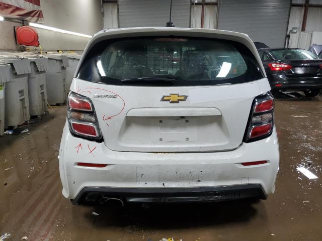 1G1JG6SB2L4139330 - 2020 CHEVROLET SONIC WHITE photo 6