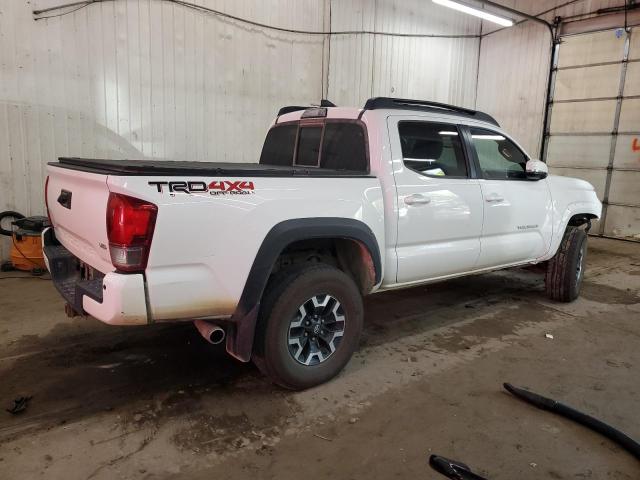 3TMCZ5AN5GM029124 - 2016 TOYOTA TACOMA DOUBLE CAB WHITE photo 3