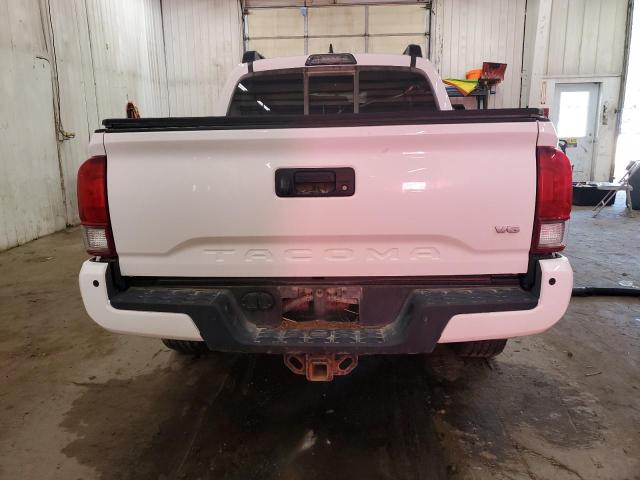 3TMCZ5AN5GM029124 - 2016 TOYOTA TACOMA DOUBLE CAB WHITE photo 6