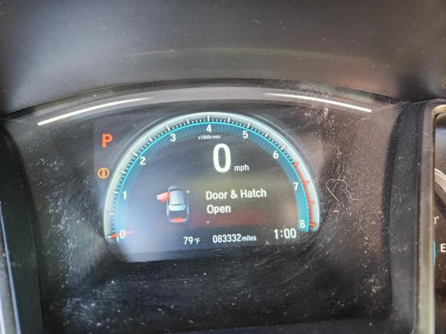 SHHFK7H50HU416767 - 2017 HONDA CIVIC EX WHITE photo 9