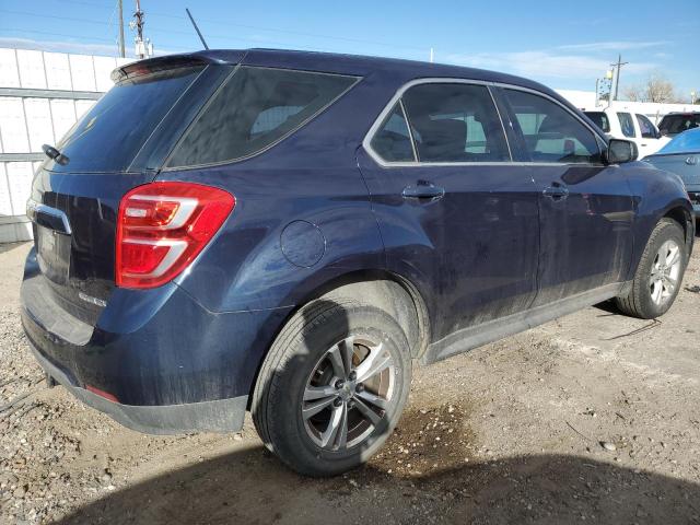 2GNALBEK7G1184392 - 2016 CHEVROLET EQUINOX LS BLUE photo 3