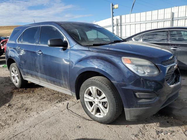 2GNALBEK7G1184392 - 2016 CHEVROLET EQUINOX LS BLUE photo 4