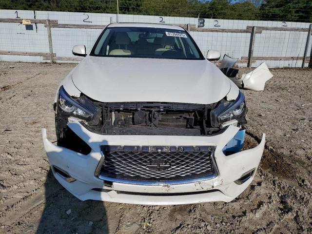 JN1EV7AR1KM590138 - 2019 INFINITI Q50 LUXE WHITE photo 5