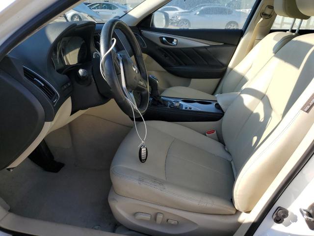 JN1EV7AR1KM590138 - 2019 INFINITI Q50 LUXE WHITE photo 7