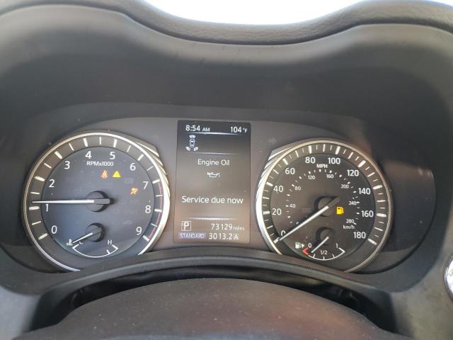 JN1EV7AR1KM590138 - 2019 INFINITI Q50 LUXE WHITE photo 9