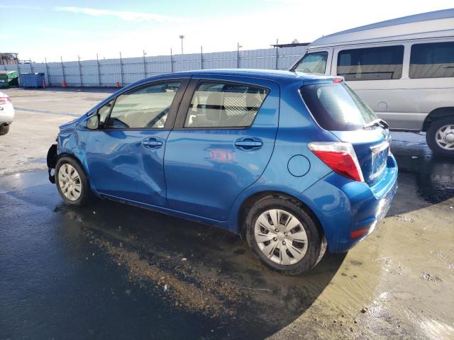 JTDKTUD32DD568728 - 2013 TOYOTA YARIS BLUE photo 2