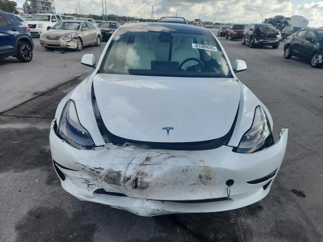 5YJ3E1EB2NF102830 - 2022 TESLA MODEL 3 Beyaz fotoğraf 5