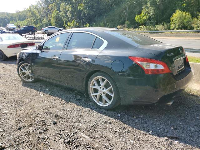 1N4AA51E49C828160 - 2009 NISSAN MAXIMA S BLACK photo 2