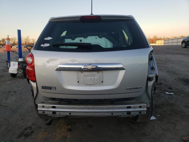 1GNALAEK2FZ114251 - 2015 CHEVROLET EQUINOX LS SILVER photo 6