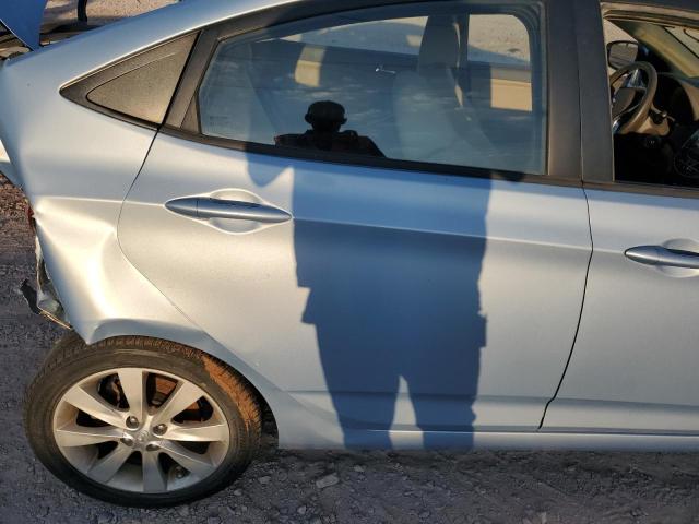 KMHCU4AE2CU099139 - 2012 HYUNDAI ACCENT GLS SILVER photo 10