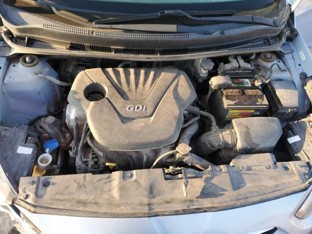 KMHCU4AE2CU099139 - 2012 HYUNDAI ACCENT GLS SILVER photo 11