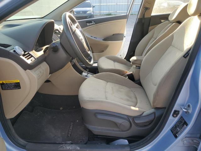 KMHCU4AE2CU099139 - 2012 HYUNDAI ACCENT GLS SILVER photo 7