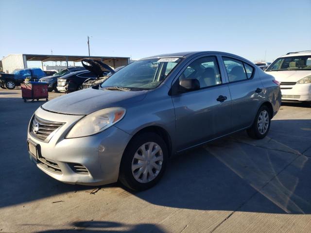 3N1CN7APXCL843300 - 2012 NISSAN VERSA S GRAY photo 1