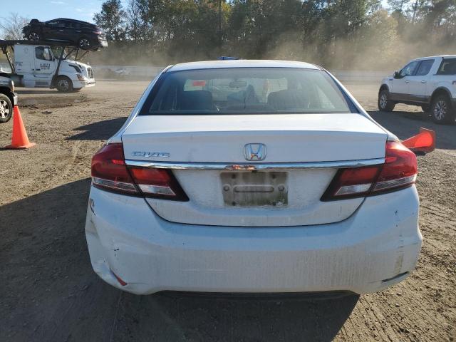 2HGFB2F5XDH573977 - 2013 HONDA CIVIC LX WHITE photo 6