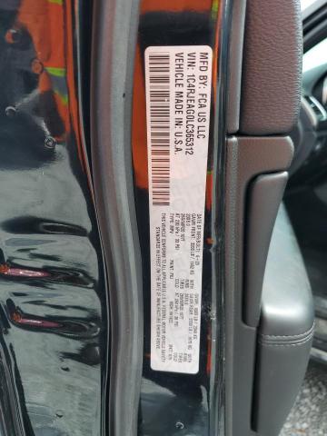 1C4RJEAG0LC365312 - 2020 JEEP GRAND CHER LAREDO أسود صورة 14