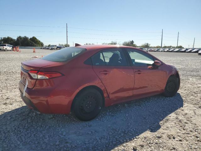 5YFEPMAE7MP218533 - 2021 TOYOTA COROLLA LE წითელი ფოტო 3