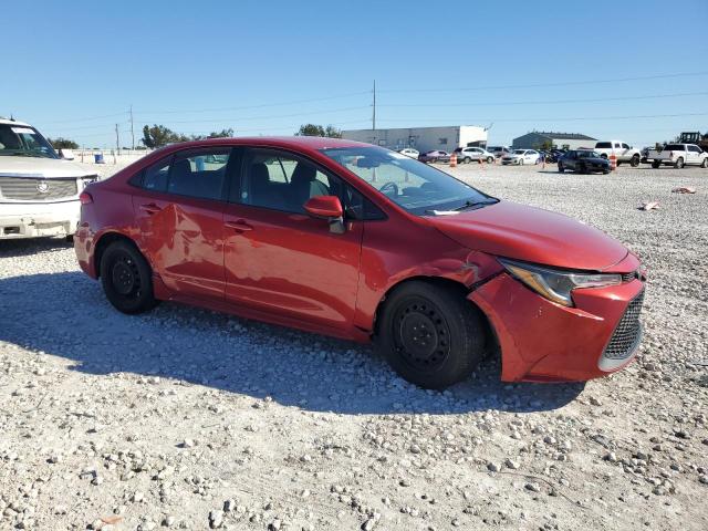 5YFEPMAE7MP218533 - 2021 TOYOTA COROLLA LE წითელი ფოტო 4