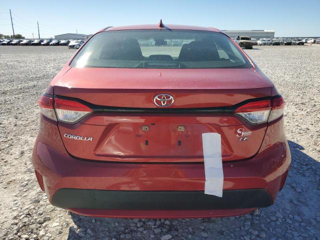 5YFEPMAE7MP218533 - 2021 TOYOTA COROLLA LE წითელი ფოტო 6