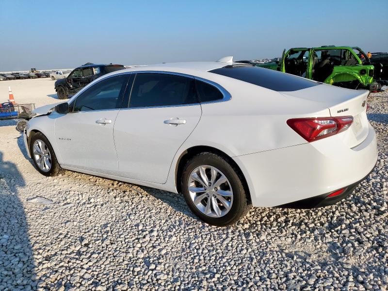 1G1ZD5ST0LF092768 - 2020 CHEVROLET MALIBU LT WHITE photo 2