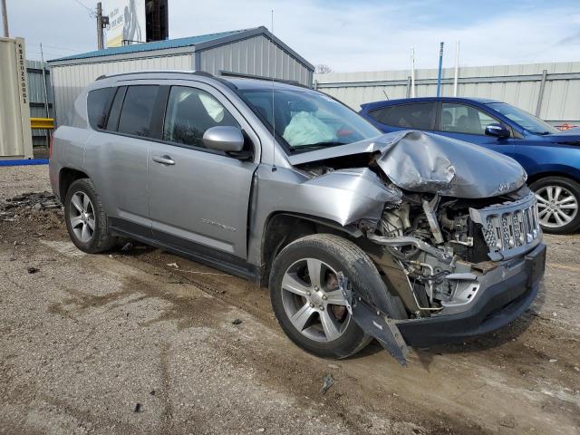 1C4NJDEB2HD129656 - 2017 JEEP COMPASS LATITUDE SILVER photo 4