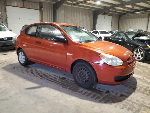 KMHCM36C47U010999 - 2007 HYUNDAI ACCENT GS ORANGE photo 4