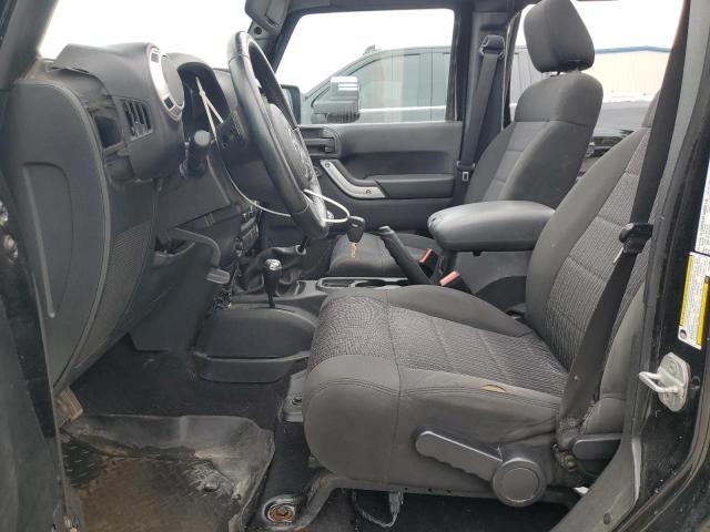 1C4BJWEGXCL277918 - 2012 JEEP WRANGLER U SAHARA 黑色 照片 7