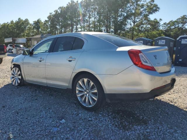 1LNHL9FT8DG615436 - 2013 LINCOLN MKS SILVER photo 2