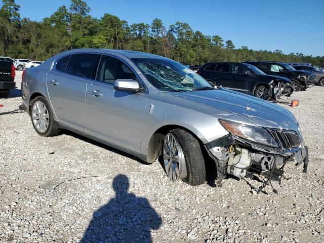 1LNHL9FT8DG615436 - 2013 LINCOLN MKS SILVER photo 4