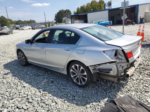 1HGCR2F58FA128959 - 2015 HONDA ACCORD SPORT SILVER photo 2