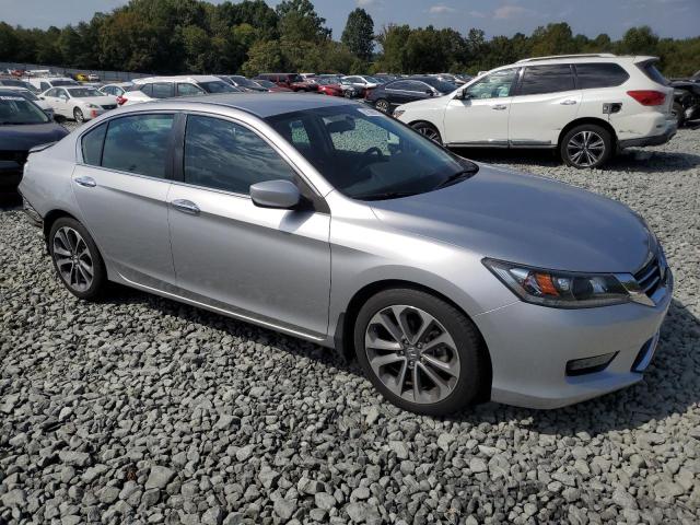 1HGCR2F58FA128959 - 2015 HONDA ACCORD SPORT SILVER photo 4