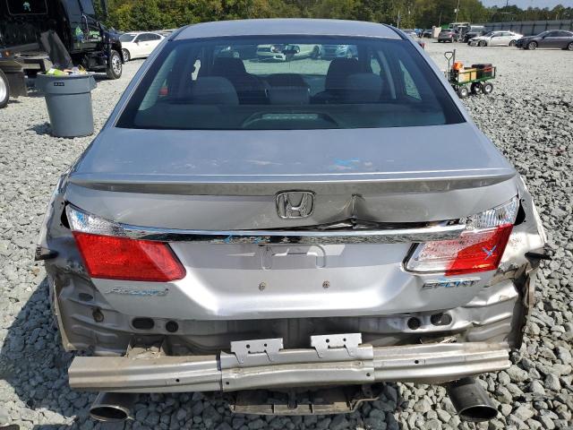 1HGCR2F58FA128959 - 2015 HONDA ACCORD SPORT SILVER photo 6