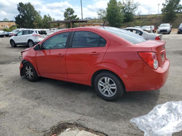 1G1JA5SH8C4149814 - 2012 CHEVROLET SONIC LS RED photo 2