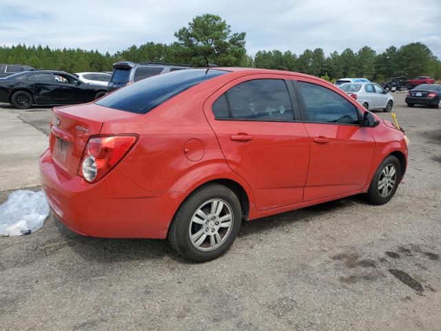 1G1JA5SH8C4149814 - 2012 CHEVROLET SONIC LS RED photo 3