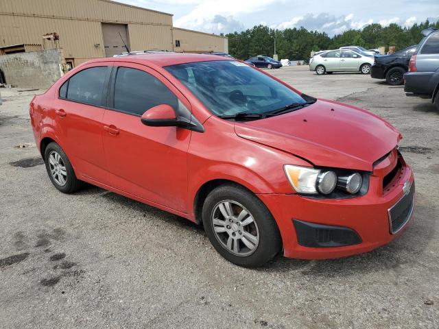 1G1JA5SH8C4149814 - 2012 CHEVROLET SONIC LS RED photo 4