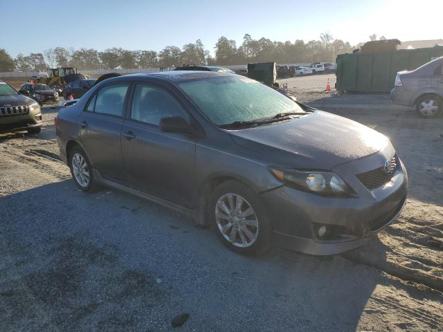 1NXBU40E79Z033921 - 2009 TOYOTA COROLLA BASE 灰色 照片 4