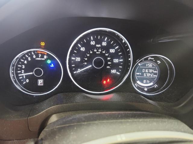 3CZRU6H30MM722546 - 2021 HONDA HR-V LX SILVER photo 9