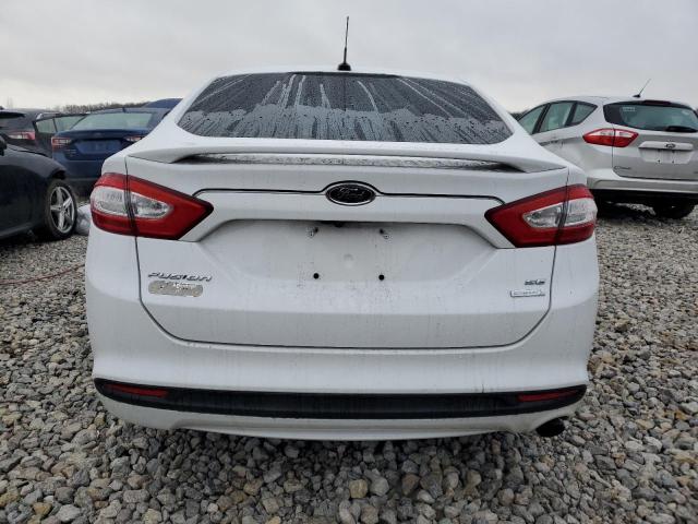 3FA6P0HR8DR183524 - 2013 FORD FUSION SE WHITE photo 6