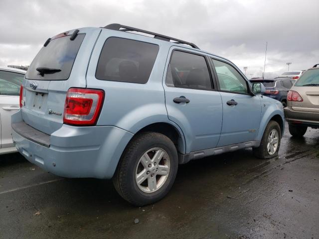 1FMCU49H68KB51289 - 2008 FORD ESCAPE HEV BLUE photo 3