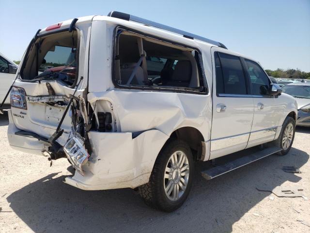 5LMJJ3J53DEL05281 - 2013 LINCOLN NAVIGATOR L WHITE photo 3