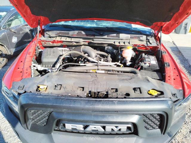 1C6RR7LT6NS210603 - 2022 RAM 1500 CLASS SLT წითელი ფოტო 11