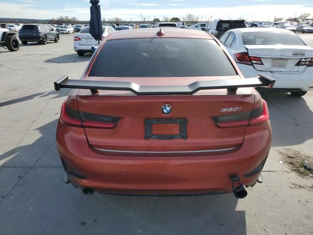 WBA5R1C04LFH86982 - 2020 BMW 330I ORANGE photo 6