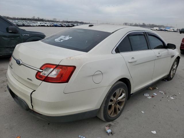 1FAHP2EW9BG129703 - 2011 FORD TAURUS SEL WHITE photo 3